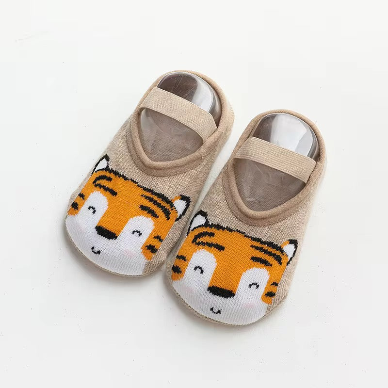 Cute Cartoon Baby Non-Slip Socks | Soft Grip Toddler Socks