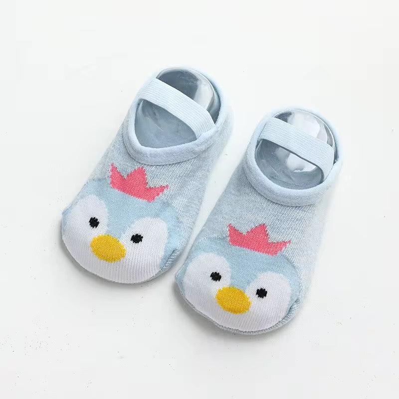 Cute Cartoon Baby Non-Slip Socks | Soft Grip Toddler Socks
