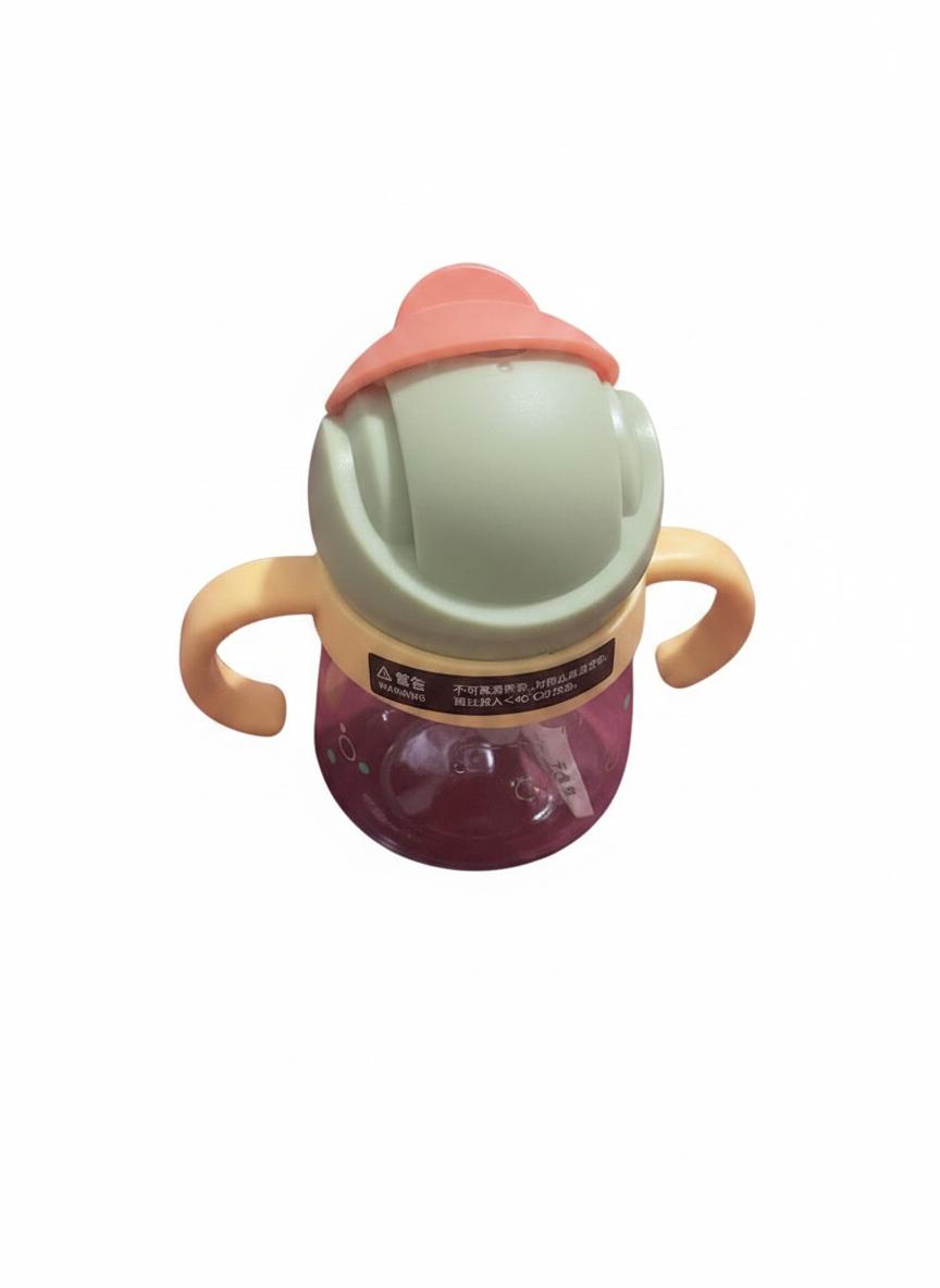2-in-1 Baby Feeding Set – Spill-Proof Training Cup with Handles + Silicone Pacifier Clip | BPA-Free Toddler Essentials | Perfect Gift for Babies