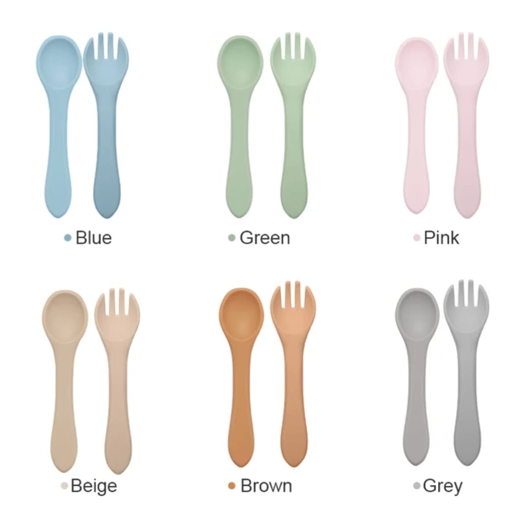 baby silicone feeding set (BPA-Free