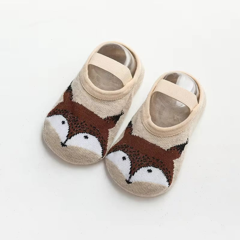 Cute Cartoon Baby Non-Slip Socks | Soft Grip Toddler Socks